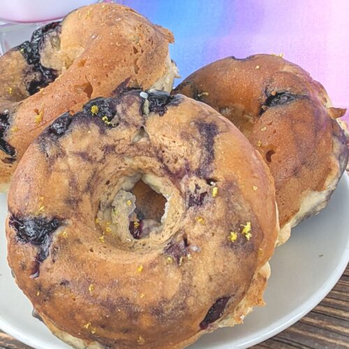 Blueberry Cake Donut RecipeThe Lemon Diaries