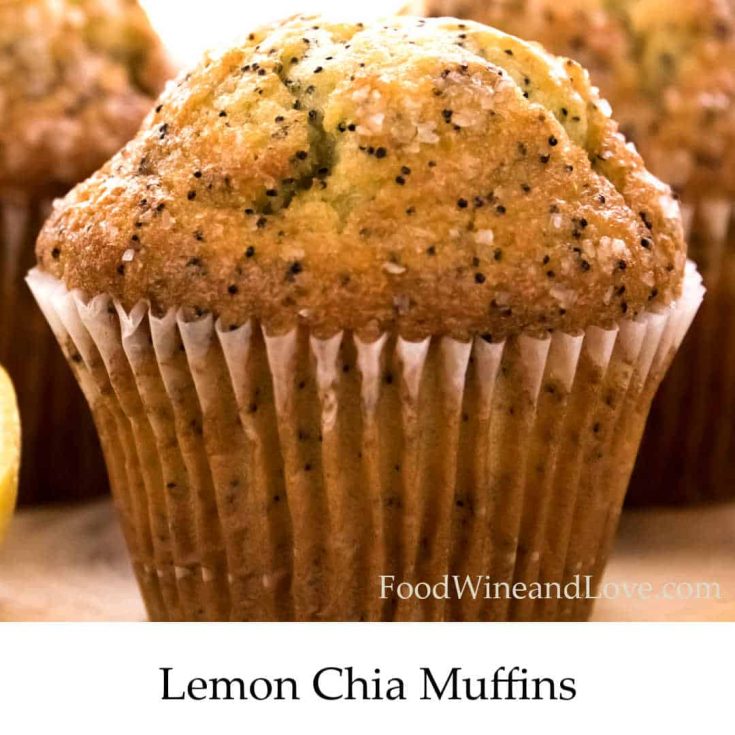 Image for Healthier Lemon Chia Muffins