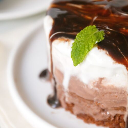 Coffee Ice Cream CakeThe Lemon Diaries