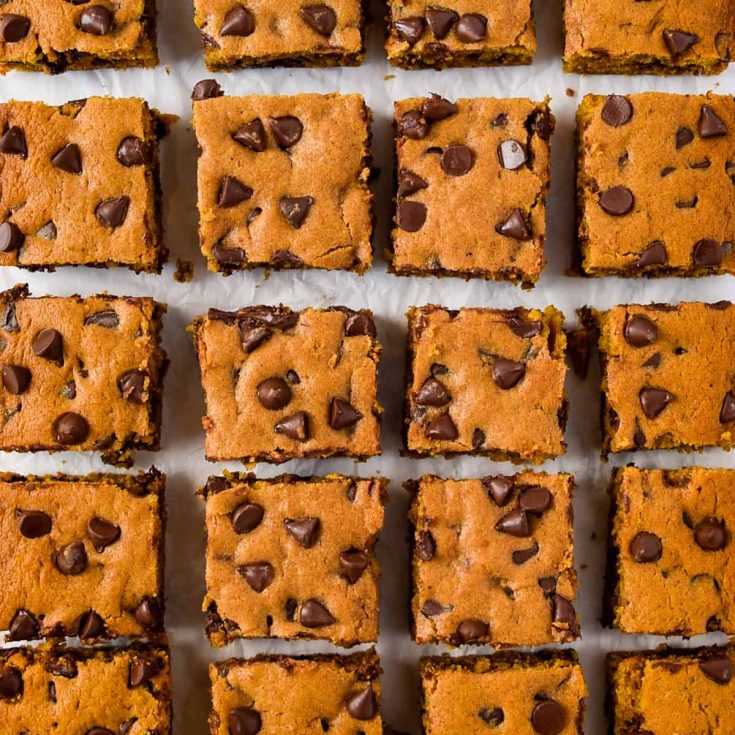 Image for Pumpkin Chocolate Chip Cookie Bars