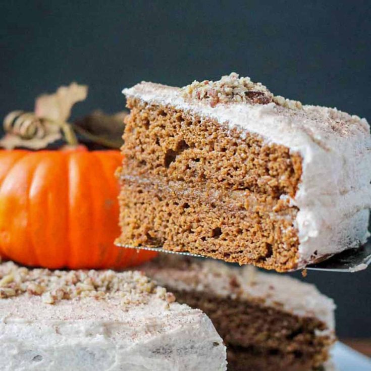 Image for Chai Spiced Pumpkin Layer Cake ~ Veggie Inspired