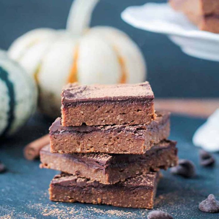 Image for Healthy Pumpkin Fudge Bars (Gluten Free, Nut Free!) ~ Veggie Inspired
