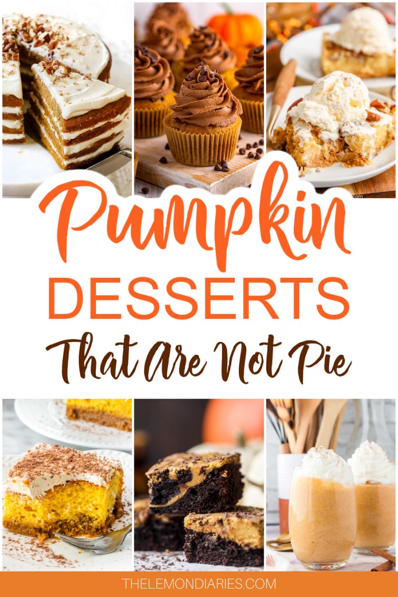 Pumpkin Desserts that are NOT Pie!-The Lemon Diaries