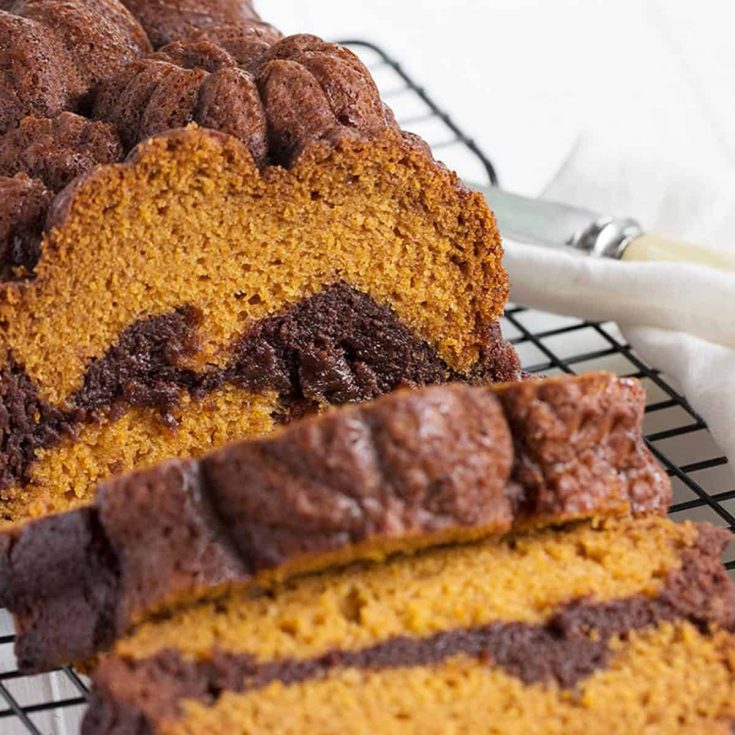 Image for Pumpkin Chocolate Brownie Loaf